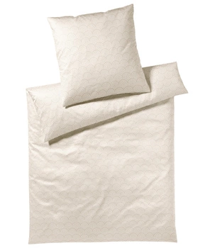 Pościel satyna bawełniana Elegante Maison Arcs 24550-7 Natur