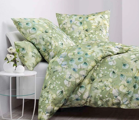 Pościel satyna bawełniana Janine Milano 45122-06 Grün Limone