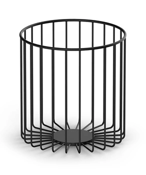 DECOR WALTHER DW 220 kosz na ręczniki czarny / mat