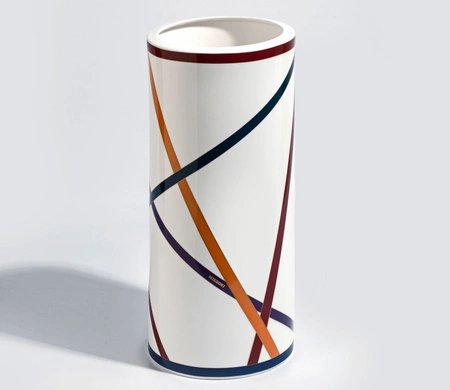 Wazon wysoki Missoni Nastri Multicolor, 36 cm