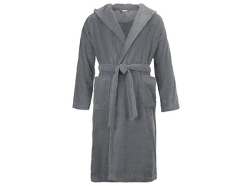 Möve szlafrok z kapturem Superwuschel 850 stone