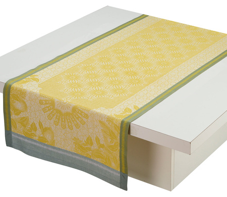 Bieżnik lniany Le Jacquard Français d'Orient Cedrat
