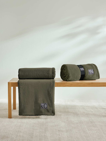 Koc s.Oliver Kuschelsoft 3638-750 150x200 zielony