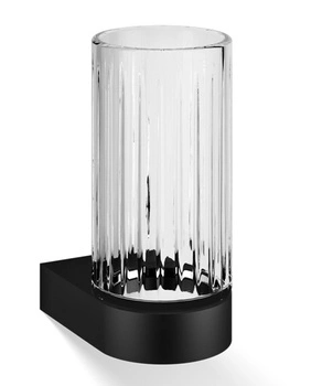 DECOR WALTHER CENTURY WMG kubek ścienny kryształ szlifowany/czarny