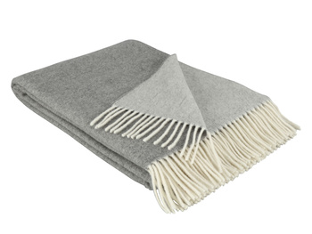 Koc wełniany Eskimo Switzerland Verona H43E1-130 130x200 Pearl