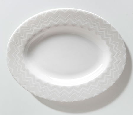 Półmisek Missoni Zig Zag White 23 cm