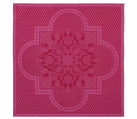 Serwetki bawełniane Le Jacquard Français Palais Vénitien Pourpre 4 szt.
