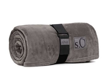 Koc s.Oliver Kuschelsoft 3638-380 150x200 popielaty