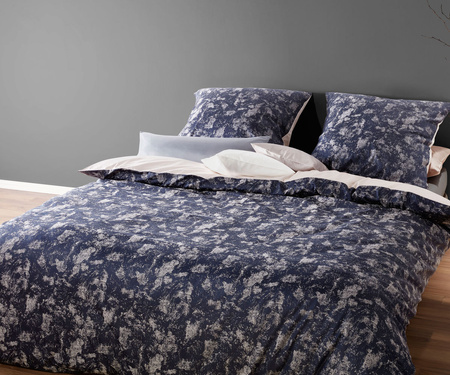 Pościel mako-adamaszek Fleuresse Black Premium 484312-1 Caviar
