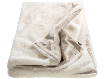 Koc futrzany JOOP! Smooth 70692 001 130x170 White