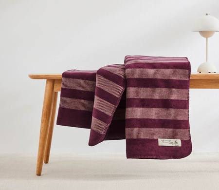 Koc s.Oliver 2642-300 150x200 fioletowy