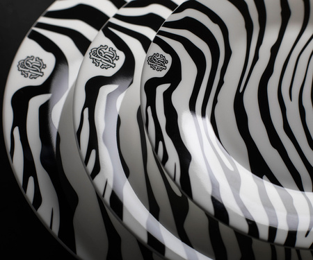 Wazon wysoki Roberto Cavalli Zebrage 36 cm