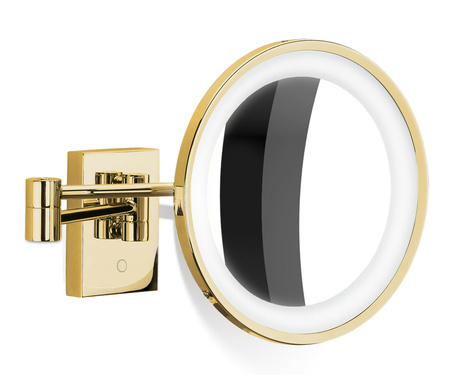 Lusterko kosmetyczne ścienne Decor Walther BS 40 LED złoty