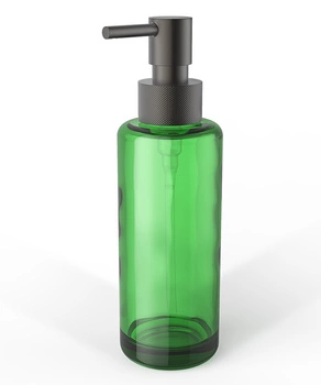 DECOR WALTHER TT PORTER dozownik mydła zielony / ciemny metal