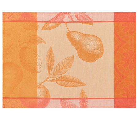 Podkładki na stół Le Jacquard Français Arrière-Pays Melon 4 szt.