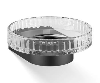 DECOR WALTHER CENTURY WSS mydelniczka ścienna kryształ szlifowany/czarnym