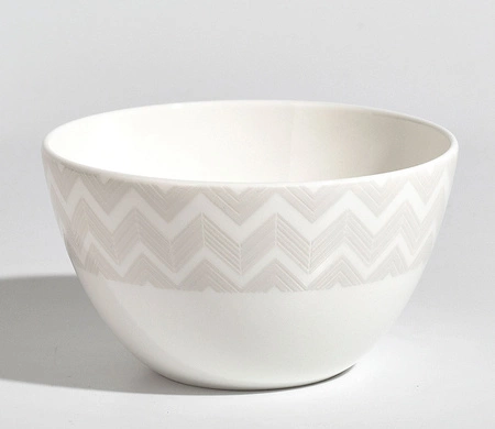 Miseczka do ryżu Missoni Zig Zag White, zestaw 6 szt.