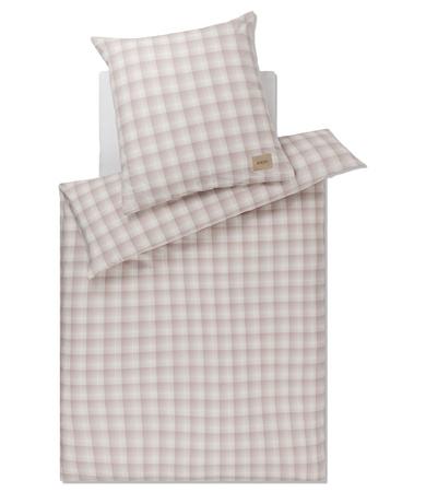 Pościel flanelowa JOOP! Soft Checks 45000-07 Cream
