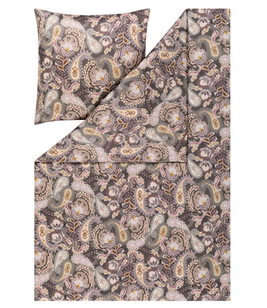 Pościel jersey Estella Elisabeth 6392-670 Aubergine