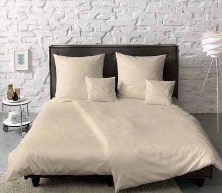 Pościel satyna bawełniana Fleuresse Colours 9100-2043 Beż