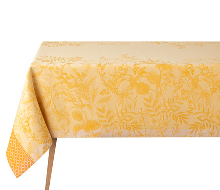 Obrus bawełniany Le Jacquard Français Jardin D'Eden Pollen