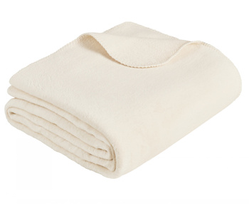 Koc bawełniany Ibena Malaga Kremowy 2283-311 150x200