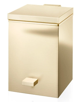 DECOR WALTHER TE 75 kosz z pedałem SOFT CLOSE złoty / mat