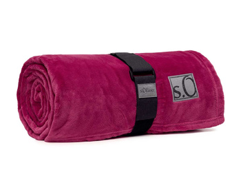 Koc s.Oliver Kuschelsoft 3638-590 150x200 fuksja