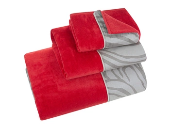 Roberto Cavalli ręcznik Macro Zebrage 606 red