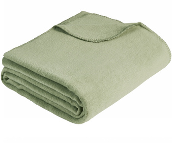 Koc bawełniany Ibena Malaga Zielony 2283-778 150x200