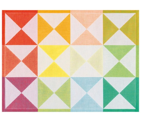 Podkładki na stół Le Jacquard Français Origami Multico 4 szt.