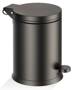 Kosz z pedałem Decor Walther TE 38 SOFT CLOSE ciemny metal / mat