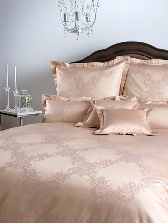 Pościel mako-adamaszek Curt Bauer Sophia 9016-1118 Rose Gold