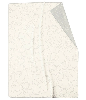 Koc Cawö Cute Cats 62640-67 150x200 Natur Stein