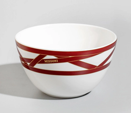 Miseczka do ryżu Missoni Nastri Bordeaux, zestaw 2 szt.