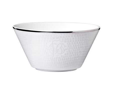 Miseczka na owoce Roberto Cavalli Lizzard Platin, zestaw 6 szt.