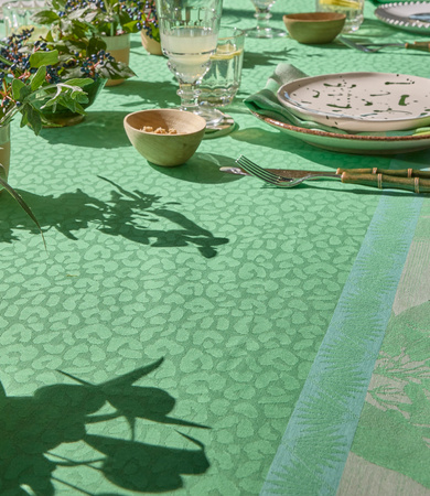 Obrus bawełniany Le Jacquard Français Sinharâja Jungle