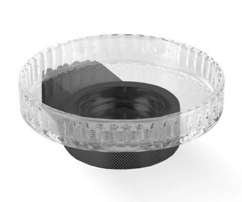 DECOR WALTHER CLUB WSS mydelniczka naścienna kryształ szlifowany /czarny