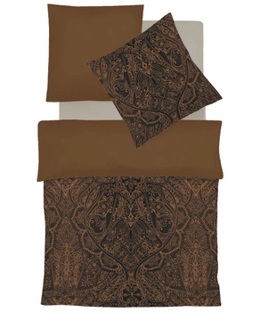 Fleuresse mako-adamaszek Black Premium 484313-2 Brass