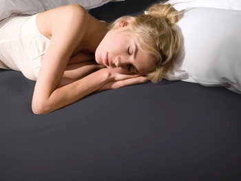 Prześcieradło Bella Donna Frotte 213 antracyt