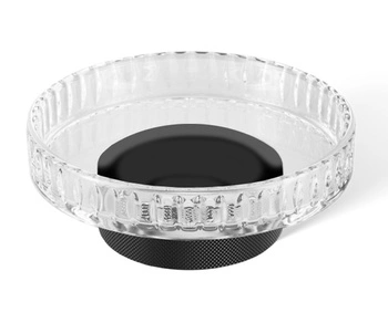 DECOR WALTHER CLUB STS mydelniczka kryształ szlifowany/czarny