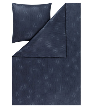 Pościel jersey Estella Pippa 6898-606 indygo