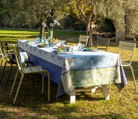 Obrus bawełniany Le Jacquard Français Arrière-Pays Cassis