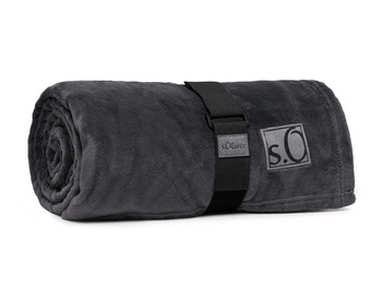 Koc s.Oliver Kuschelsoft 3638-880 150x200 grafitowy