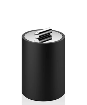 DECOR WALTHER STONE DMD S pojemnik z przykrywką S czarny/chrom