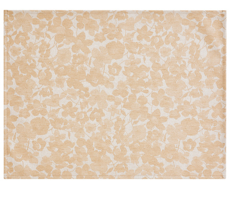 Podkładki na stół Le Jacquard Français A La Carte Mille Fleurs Sable 4 szt.