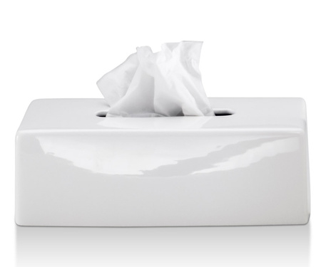 Pudełko na chusteczki Decor Walther KB 88 biały