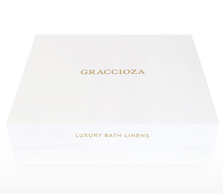 Szlafrok kimono unisex Graccioza Egoist 22270 Silver S-XL