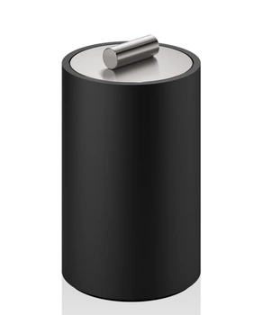 DECOR WALTHER STONE DMD M pojemnik z przykrywką M czarny/stal mat