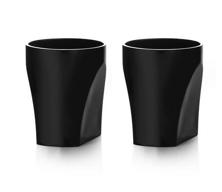 Szklanka Double Old Fashioned Arnolfo di Cambio Conversazione BLACK Model A 28CL, zestaw 2 szt.